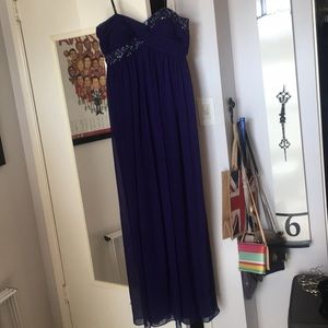 Maggy London dark purple dress